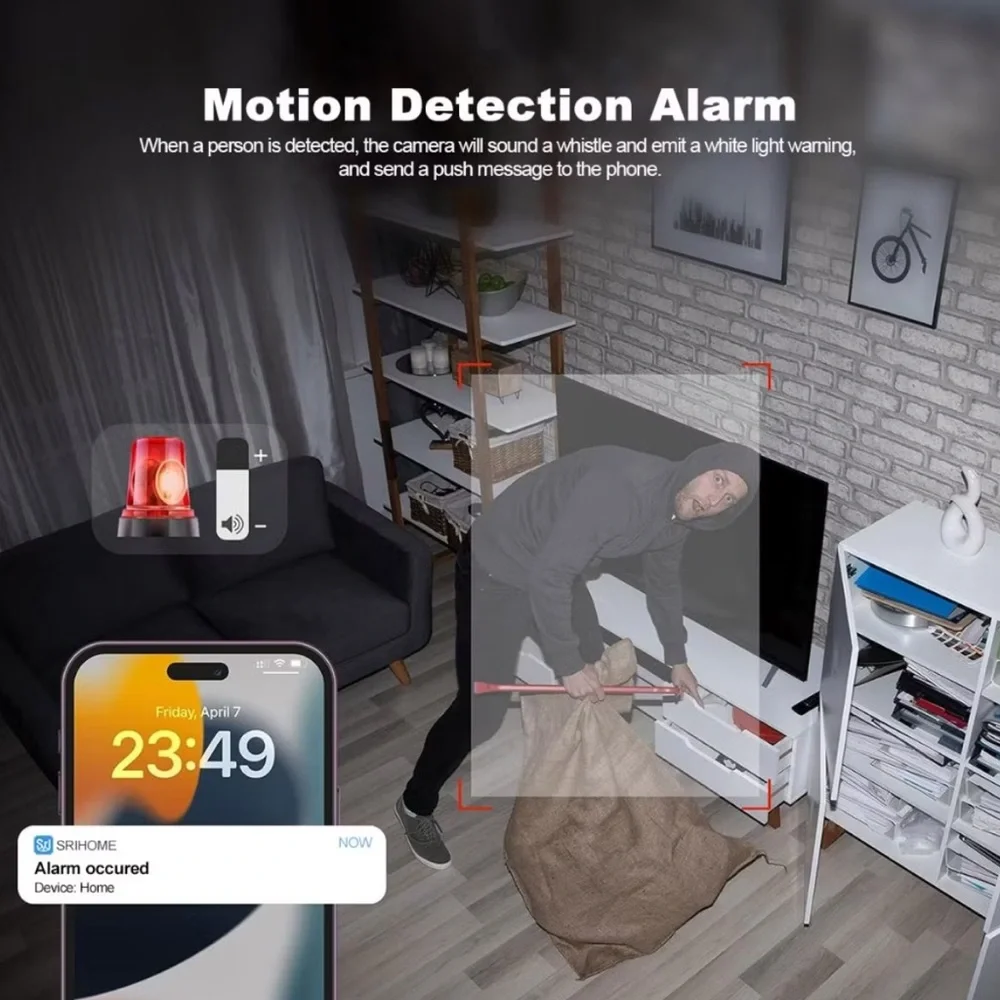 Security Camera Wifi CCTV IP Security Camera Night Vision 1080P Full HD